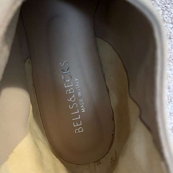 Italian Soft Leather Designer Low Ankle Booties Size 39 - Picture 5 of 6